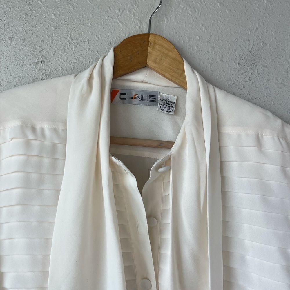 NWT Chaus Women’s Blouse Size 10 - Picture 2 of 6
